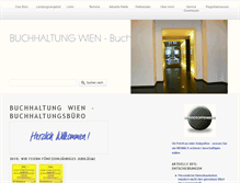 Tablet Screenshot of buchhaltungwien.at